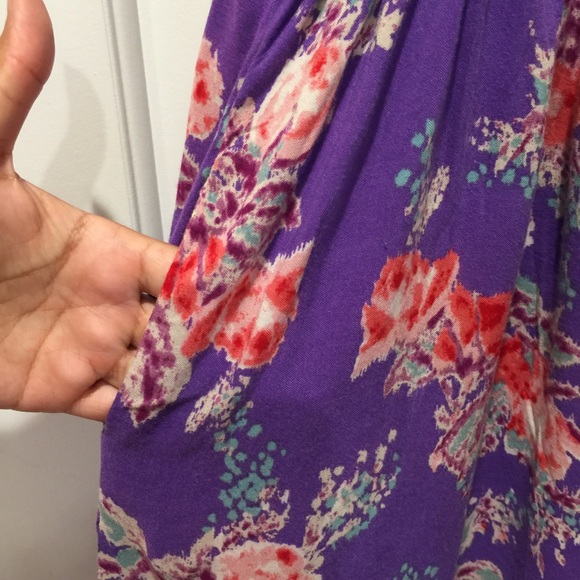 Beautiful Purple and Rose Floral Dress from Target - Picture 7 of 8
